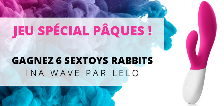 Gagnez votre Sextoy Rabbit Ina Wave par Lelo